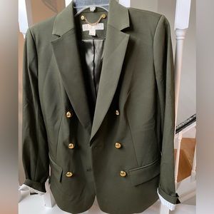 Michael Kors army green blazer